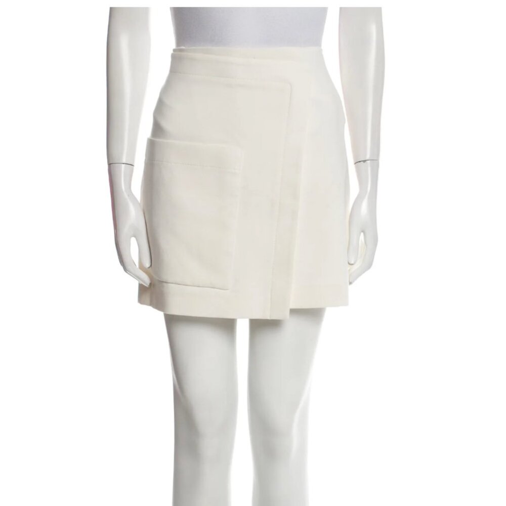 Halston Heritage Skirt - Sz 6/M - white